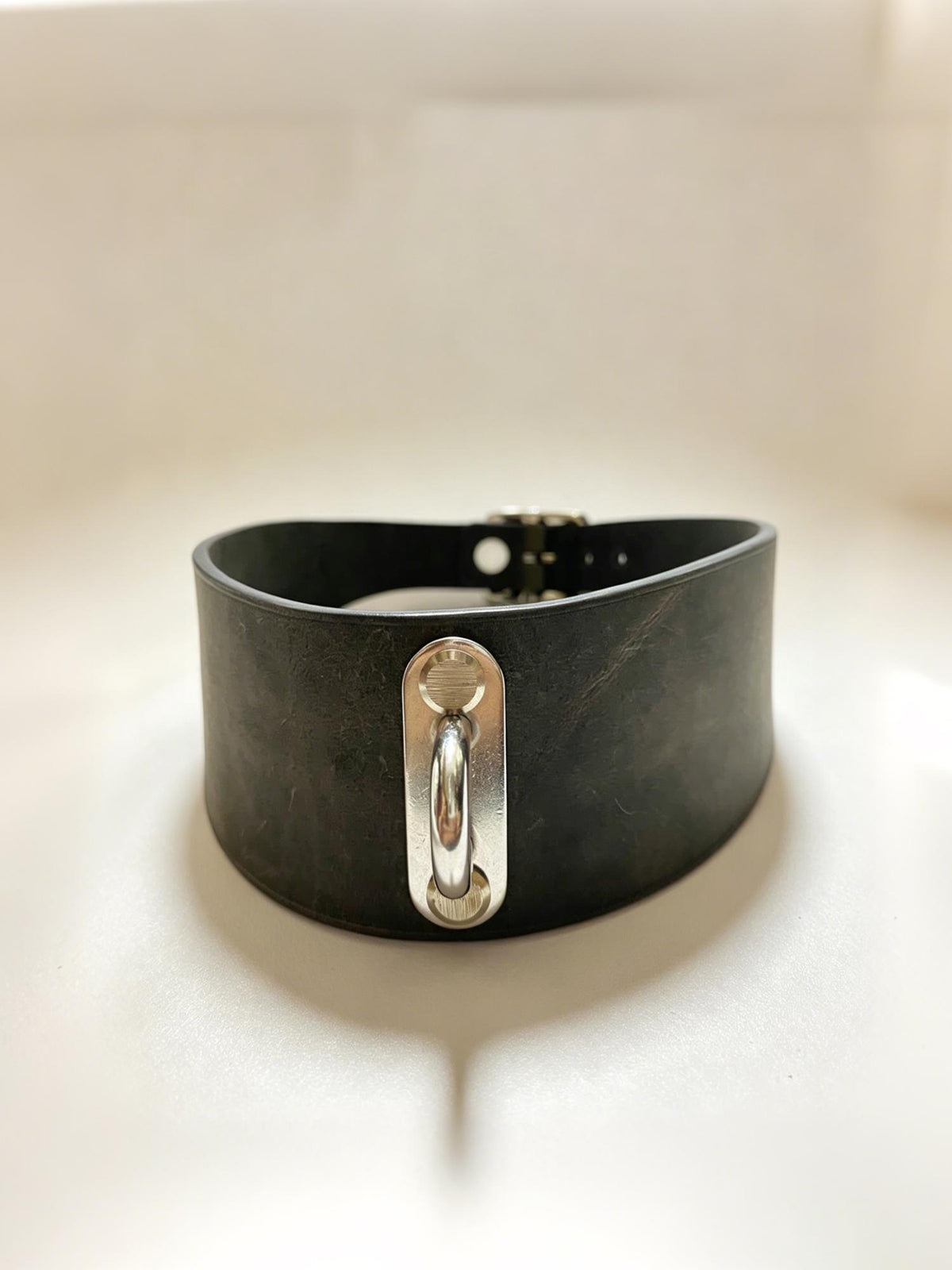 Handmade Personalized Crazy Horse Genuine Leather Choker for Men Women,Custom Engraved Name Collar,Rugged Couples necklace,Anniversary Gift