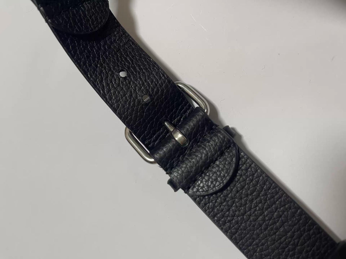 Handmade Leather Strap Thong for Men,Interchangeable O-Ring, Adjustable Tie Straps, Genuine Cowhide G-String, Hand-Stitched
