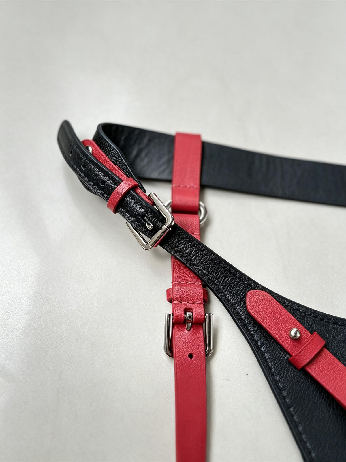 Handmade Personalized Women's Genuine Leather Thong,Custom Engraved Name G-String with O-Ring,Harness underwear,Gift for Girlfriend Wife