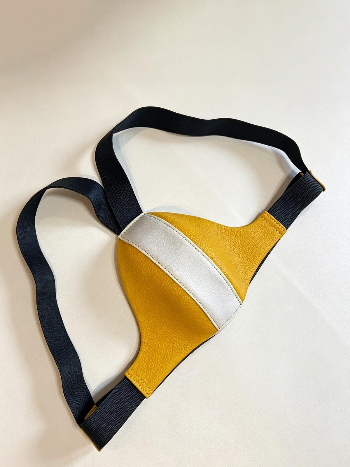 Handmade Genuine Leather Thong for Men, Low Rise Two-Layer Togo Calfskin Underwear, 3D Contoured Pouch, GIFT FOR HUSBAND him
