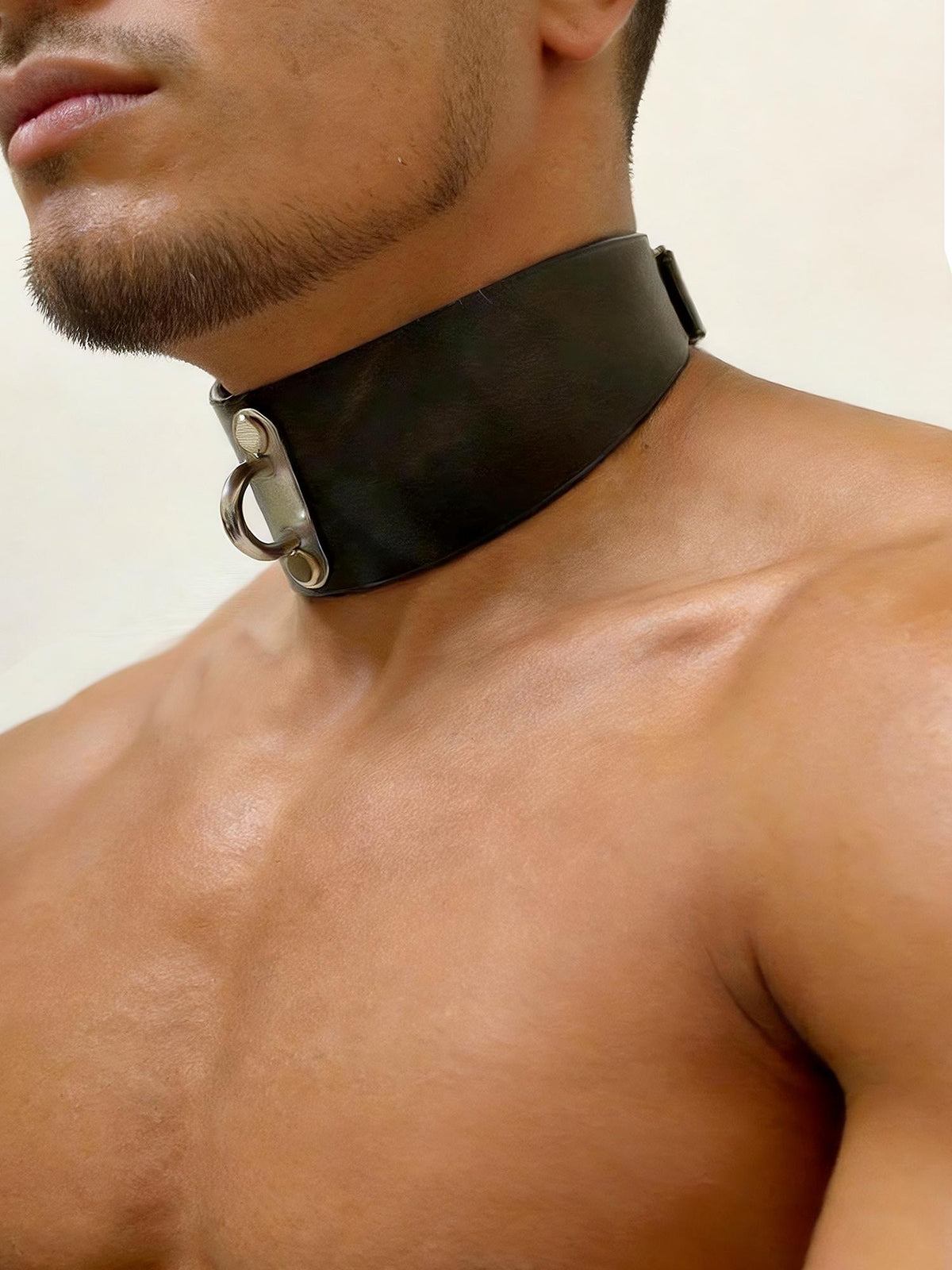 Handmade Personalized Crazy Horse Genuine Leather Choker for Men Women,Custom Engraved Name Collar,Rugged Couples necklace,Anniversary Gift