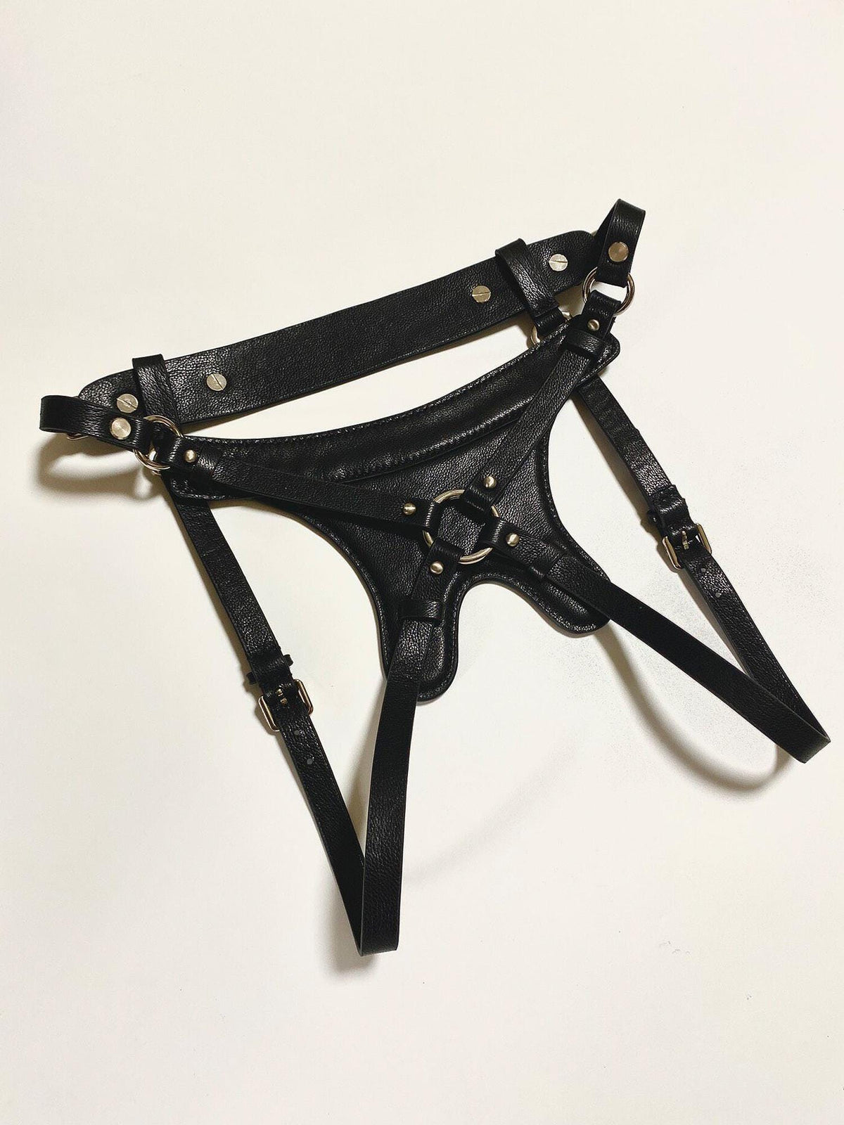 Handmade Personalized men's Genuine Leather Thong,Custom Engraved Name G-String with O-Ring,Harness underwear,Gift for boyfriend husband